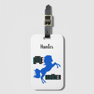 Étiquette À Bagage Petit frère élevage de chevaux