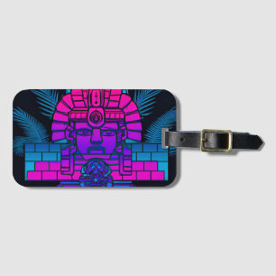 Étiquette À Bagage Pharaoh Synthwave