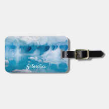 Photo de l'iceberg Antarctique avec texte