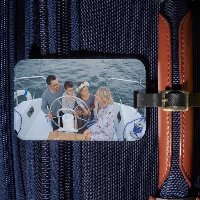 Étiquette À Bagage Photo personnalisée (Insitu Rectoal 4)