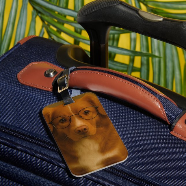 Étiquette À Bagage Photo personnalisée (Insitu Rectoal 1)