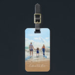 Étiquette À Bagage Photo personnalisée Texte Bagage Balise Votre Conc<br><div class="desc">Photo et texte personnalisés - Unique votre propre design - Famille personnalisée / Amis ou Cadeau personnel - Ajouter votre texte et photo - Redimensionnez et déplacez les éléments avec l'outil de personnalisation!</div>