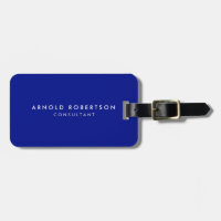 Phthalo Bleu Professionnel Minimaliste Moderne