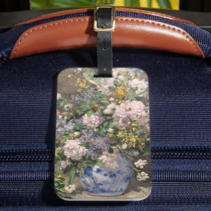Étiquette À Bagage Pierre-Auguste Renoir Bouquet de printemps