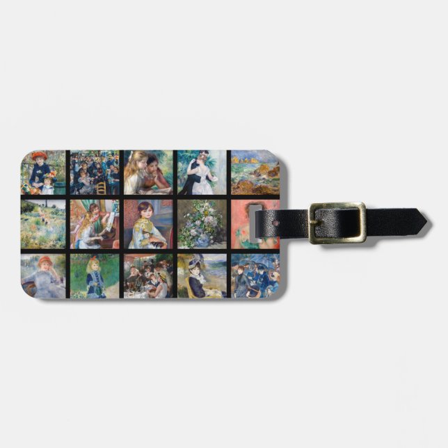 Étiquette À Bagage Pierre-Auguste Renoir - Chefs-d'oeuvre Grille Coll (Devant horizontal)