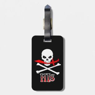 Étiquette À Bagage Pirate