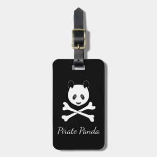 Étiquette À Bagage Pirate de Panda