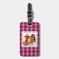 Pixel fait sur commande Plaid_Magenta-Black de