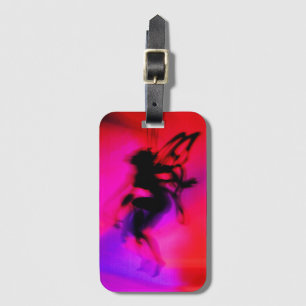 Étiquette À Bagage Pixie Danser en rose