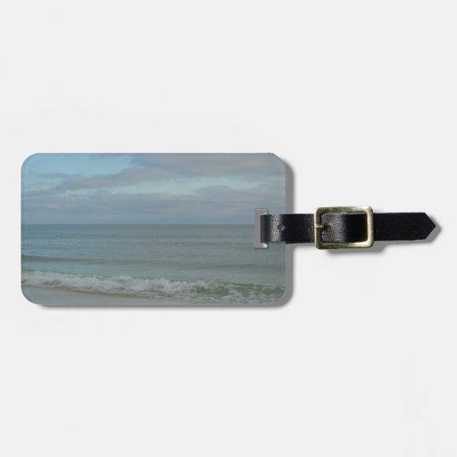 Étiquette À Bagage Plage du golfe du Mexique (Devant horizontal)