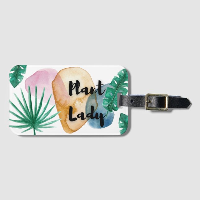 Étiquette À Bagage Plante Lady mug (Devant Horizontal)