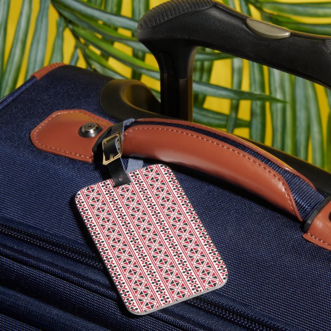 Étiquette À Bagage point de croisement motif (Insitu Rectoal 1)
