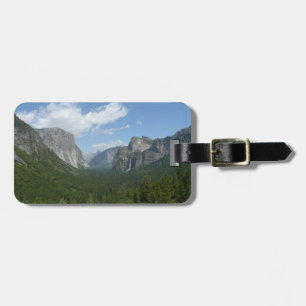 Étiquette À Bagage Point d'inspiration dans le parc national Yosemite