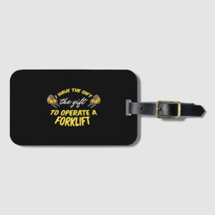 Étiquette À Bagage Poison de Forklift