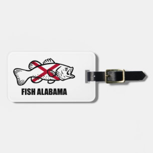 Étiquette À Bagage Poisson Alabama