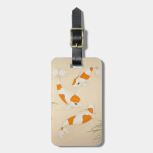Étiquette À Bagage Poisson Koi Carp Poisson Cool Bagage Balise