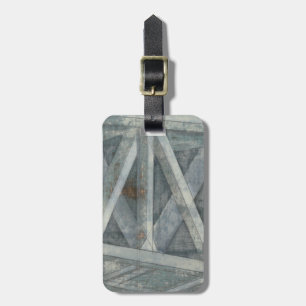 Étiquette À Bagage Pont de la structure industrielle  