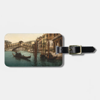 Étiquette À Bagage Pont I, Venise, Italie de Rialto