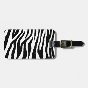 Étiquette À Bagage Pop Zebra