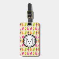 Popsicles et crème glacée Monogramme personnalisé