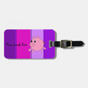 Étiquette À Bagage Porc mignon