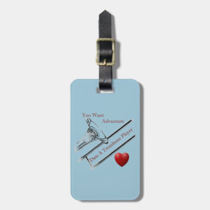 Étiquette À Bagage Porte - clé de porte - clé de musicien de joueur