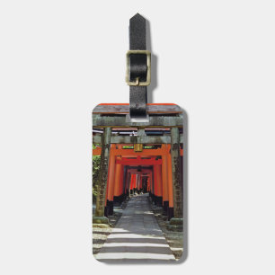 Étiquette À Bagage Portes Torii - Kyoto, Japon, Asie