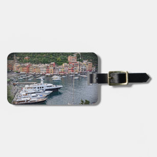 Étiquette À Bagage Portofino romantique, Italie Étiquette de bagage