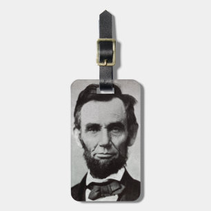 Étiquette À Bagage Portrait d'Abe Lincoln 2