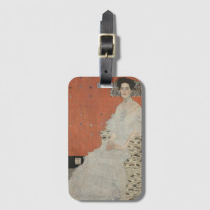 Étiquette À Bagage Portrait de Fritza Riedler par Gustav Klimt