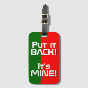 Étiquette À Bagage Portugal Drapeau National Funny Patriotique