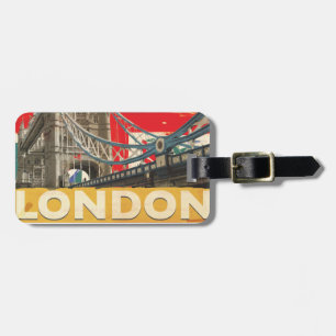 Étiquette À Bagage Poster vintage Londres