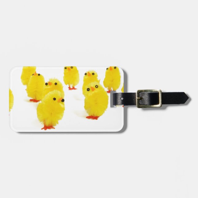 Étiquette À Bagage poules mignonnes (Devant horizontal)