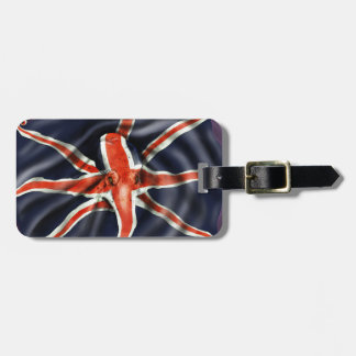 Étiquette À Bagage Poulpe d'Union Jack