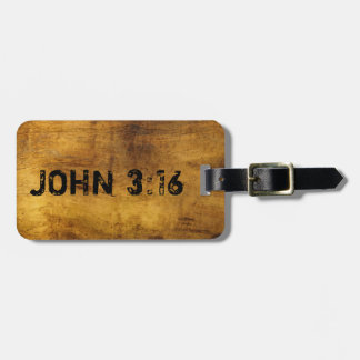 Étiquette À Bagage Pour Dieu ainsi aimé le 3h16 de John du monde…