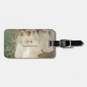 Étiquette À Bagage Première communion