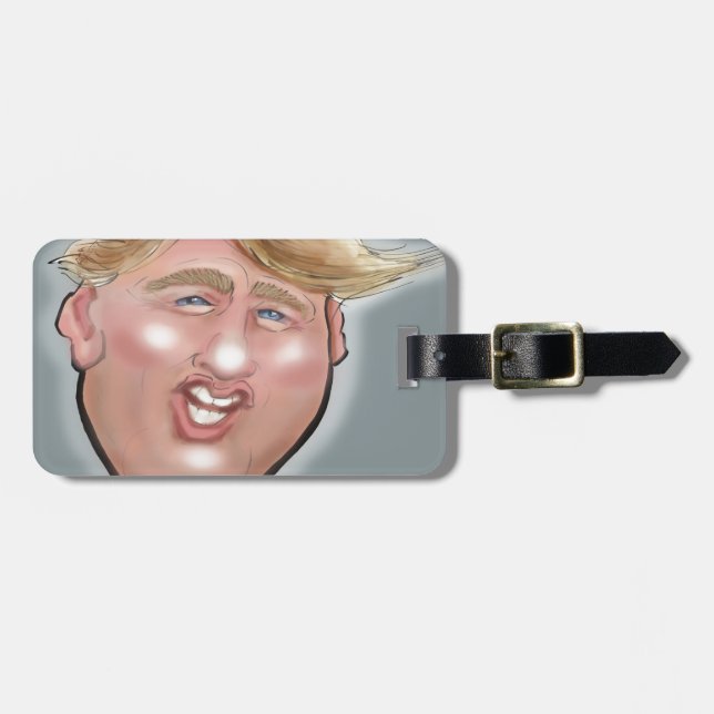 Étiquette À Bagage Président Trump (Devant horizontal)