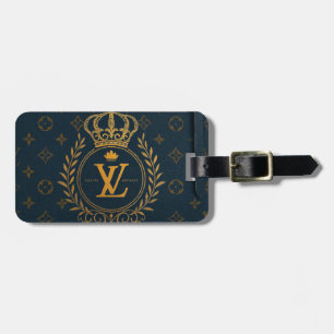 Étiquette À Bagage Prestige Ballpoint Pen – Royal Monogram "N" in Gol