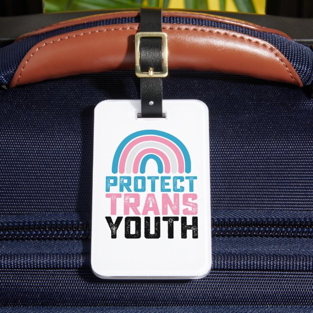 Étiquette À Bagage Pride LGBT Protéger les jeunes transgenres transge (Insitu Rectoal 2)