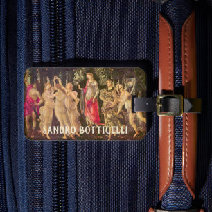 Étiquette À Bagage Primavera, Allégorie du Printemps de Sandro Bottic
