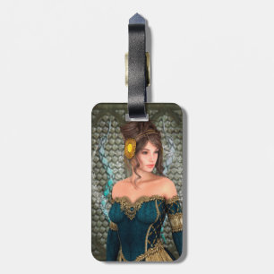 Étiquette À Bagage Princesse de conte de fées