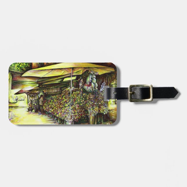 Étiquette À Bagage Pris possession d'Optices (Devant horizontal)