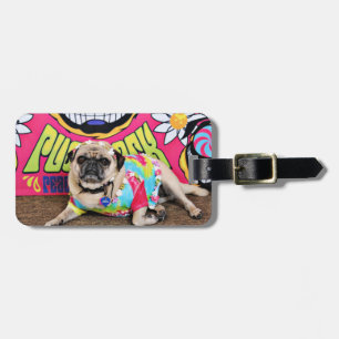 Étiquette À Bagage Pugstock 2015 - Lucy - carlin