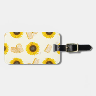 Étiquette À Bagage puissance du tournesol