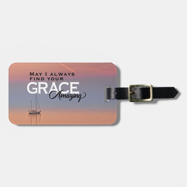 Étiquette À Bagage Puisse-Je Toujours Trouver Votre Chrétien Extraord (Devant horizontal)