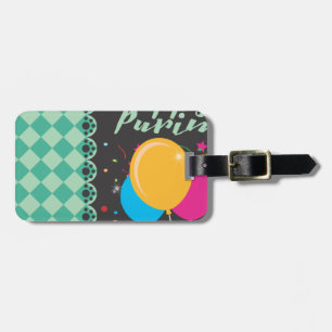 Étiquette À Bagage purin heureux