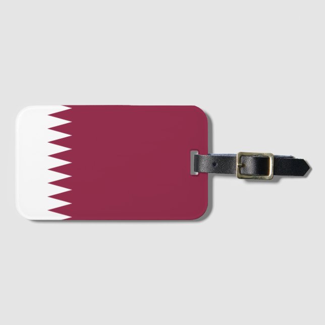 Étiquette À Bagage Qatar (Devant Horizontal)