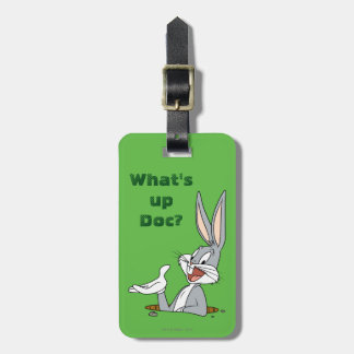 Étiquette À Bagage QU’EST-CE QUE LE DOC ?™ BOGS BUNNY™ Rabbit Hole
