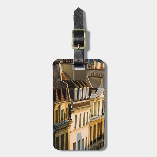 Étiquette À Bagage Quartier latin| Paris, France (Devant Vertical)