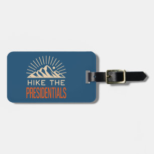 Étiquette À Bagage Randonnée dans la chaîne Presidential Range New Ha